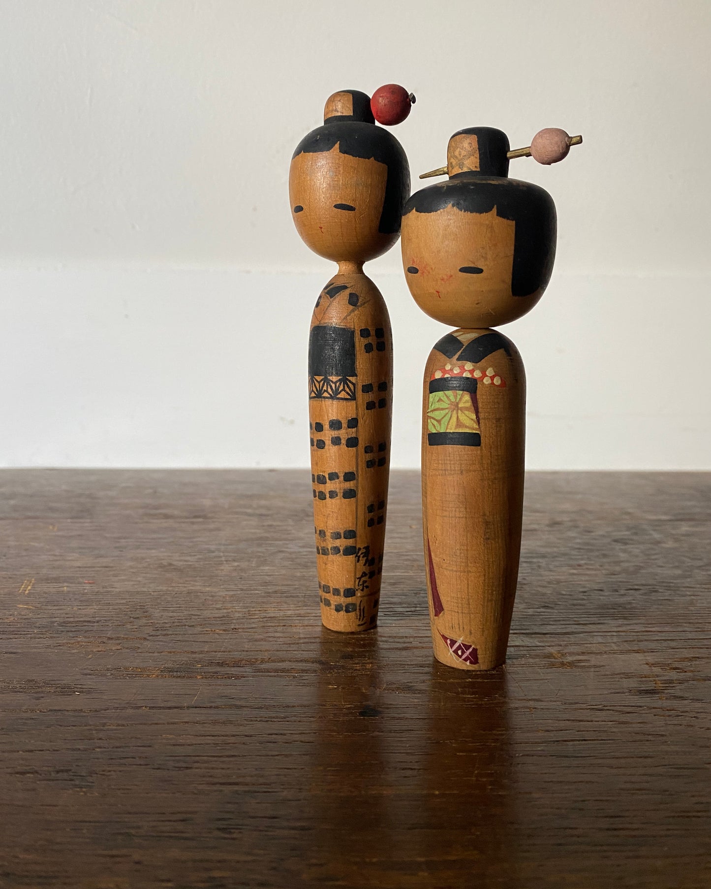 vintage elegant kokeshi