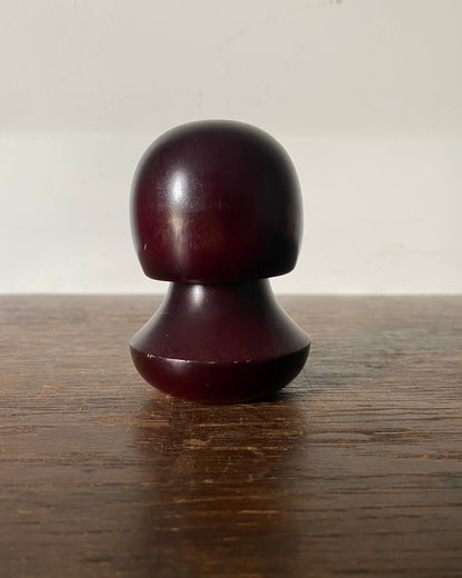 vintage floral kokeshi
