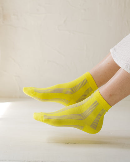 memeri : supima cotton striped socks