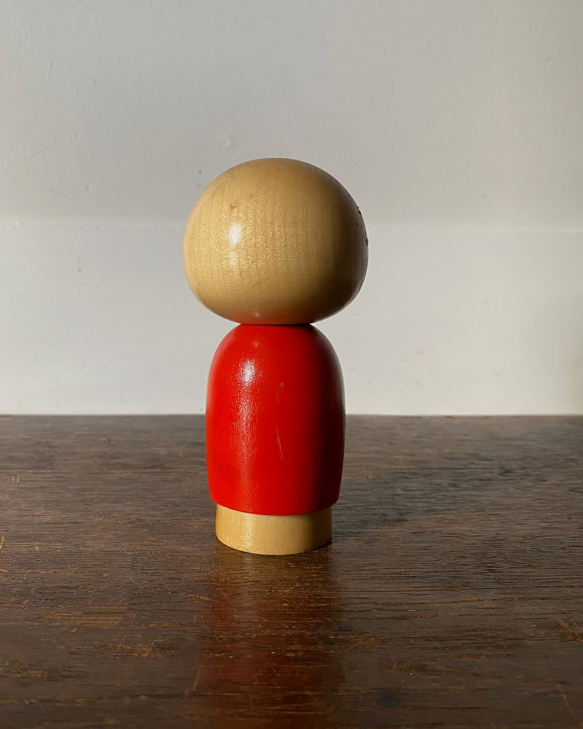 vintage pink blossom kokeshi