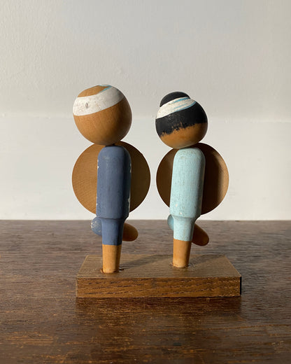 vintage dancing kokeshi