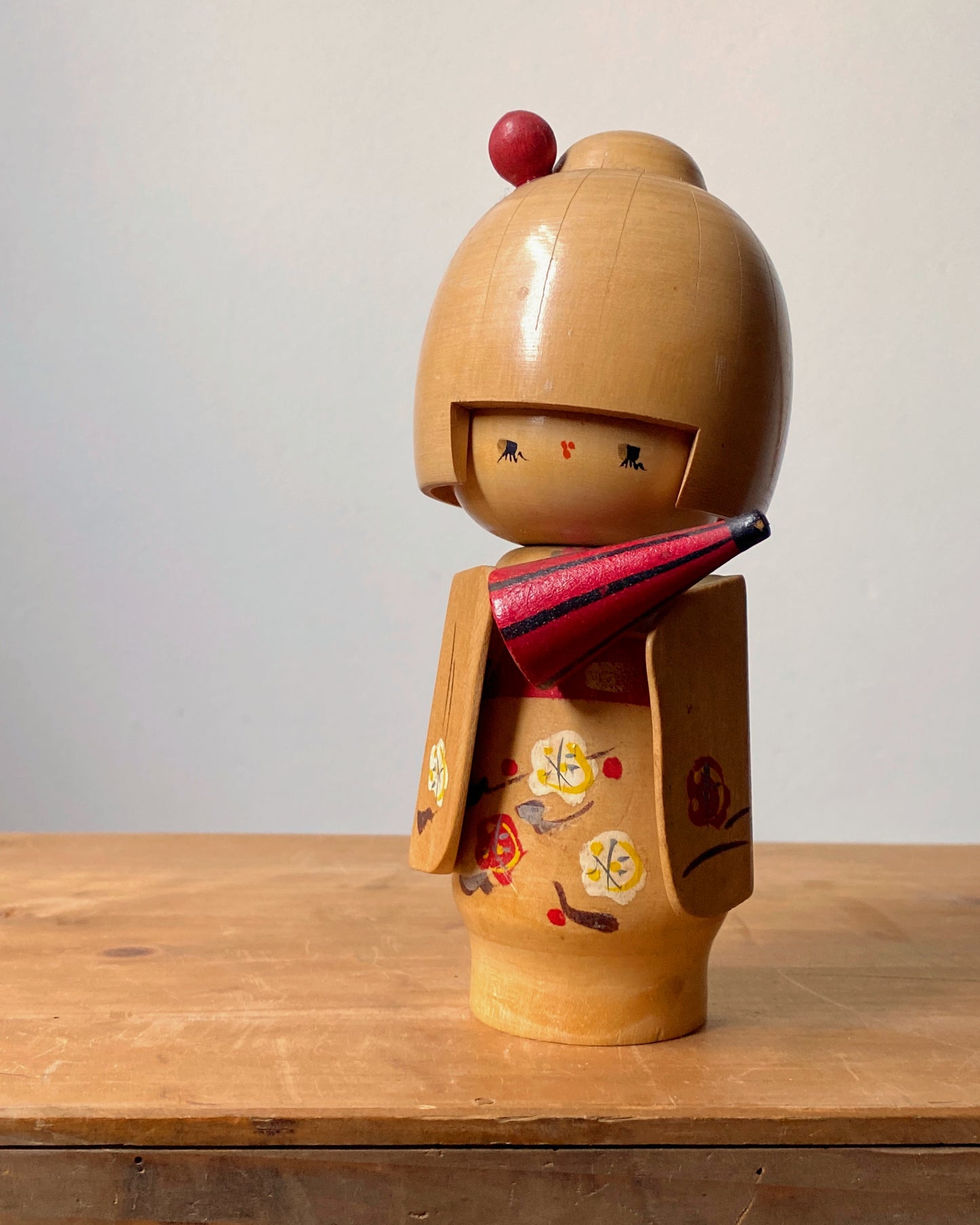 vintage kokeshi doll