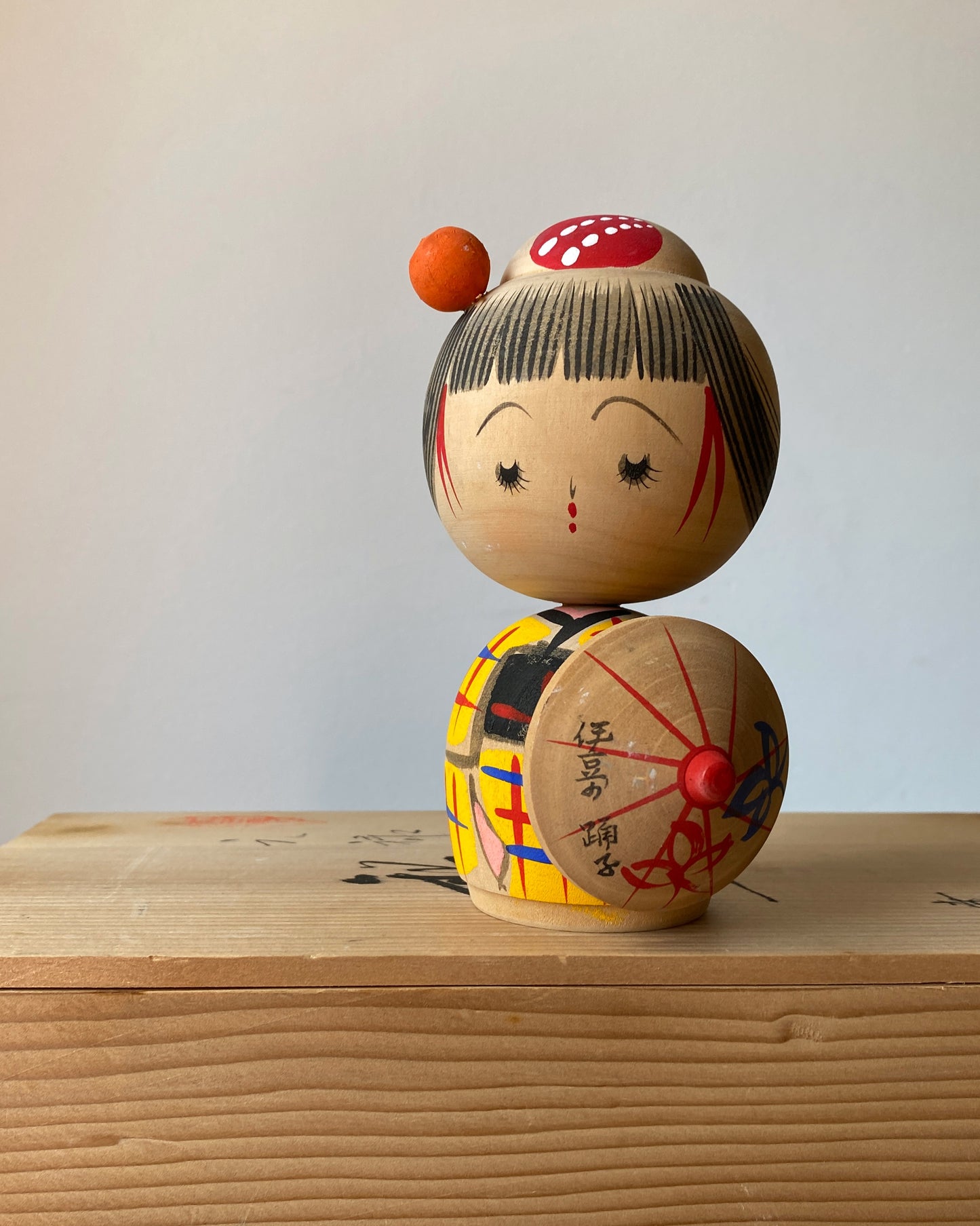 vintage kokeshi doll