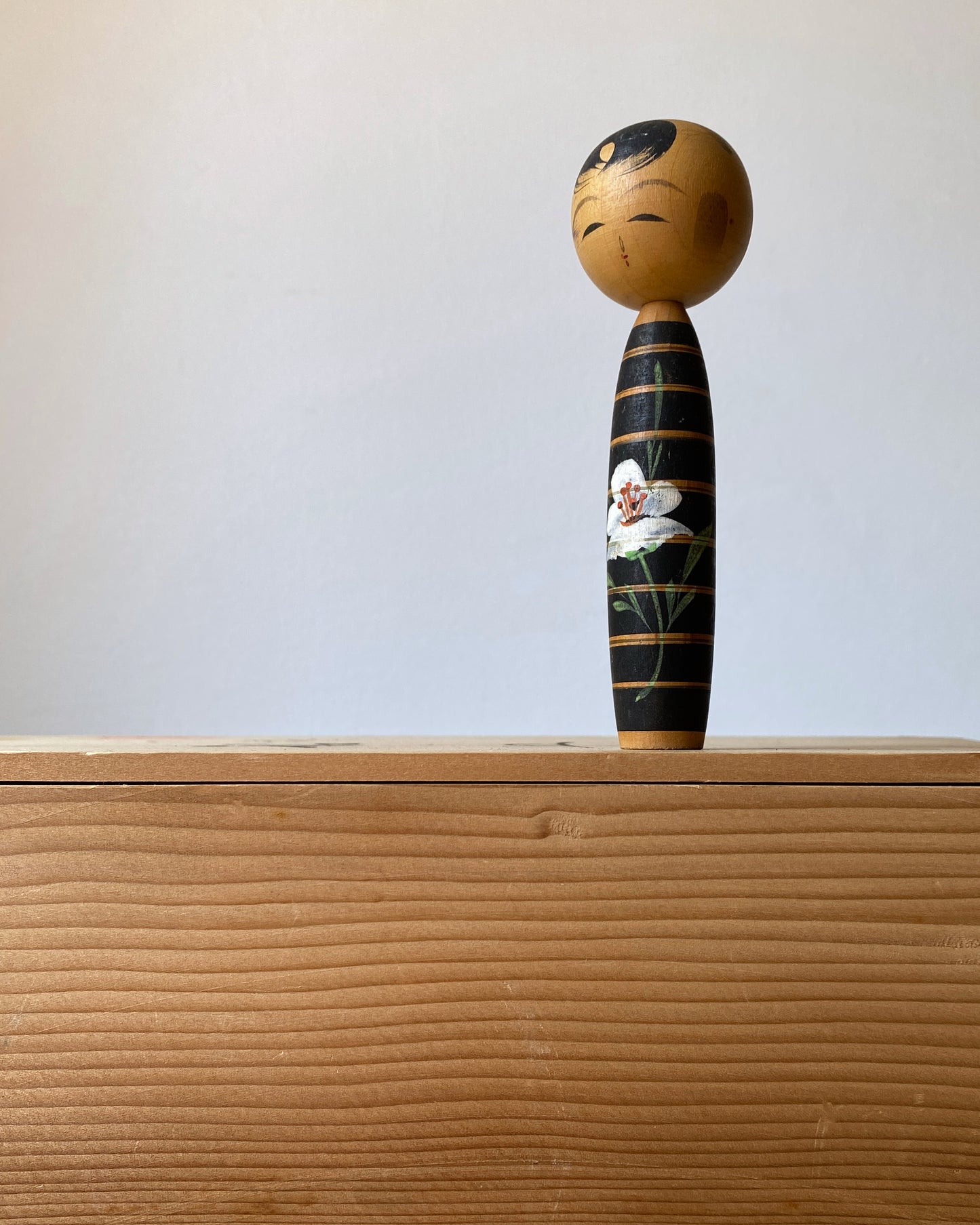 vintage kokeshi doll