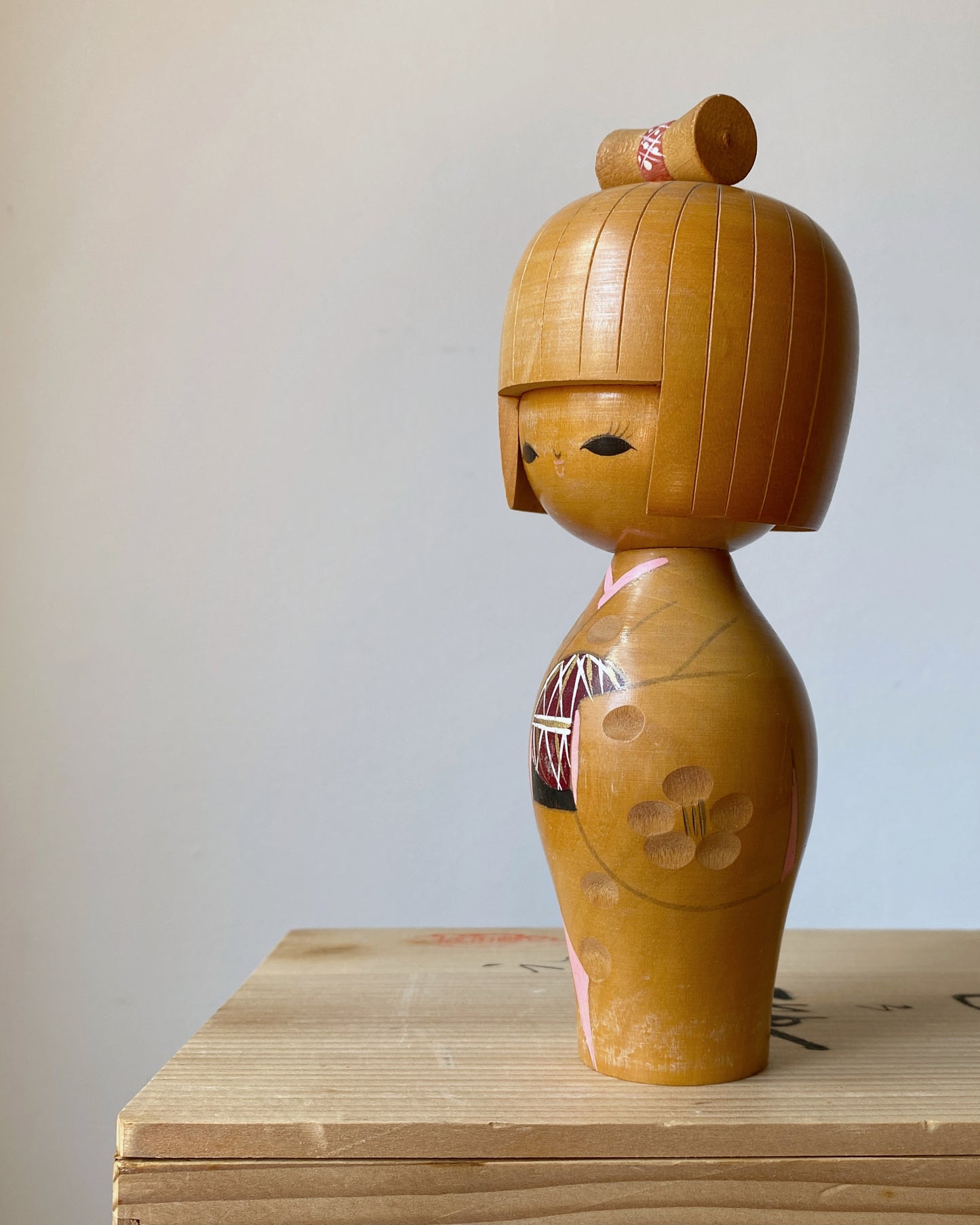 vintage kokeshi doll