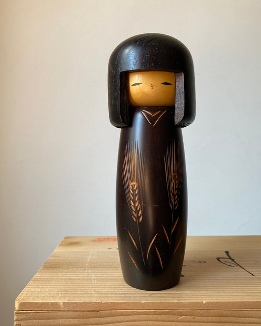 vintage kokeshi doll