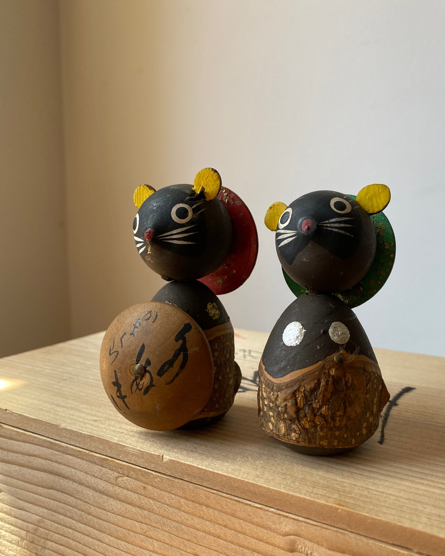 vintage tanuki figures