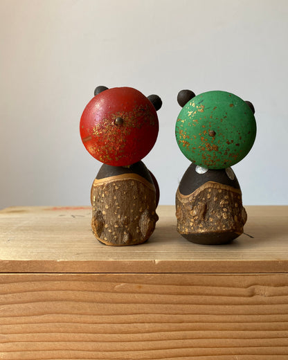 vintage tanuki figures