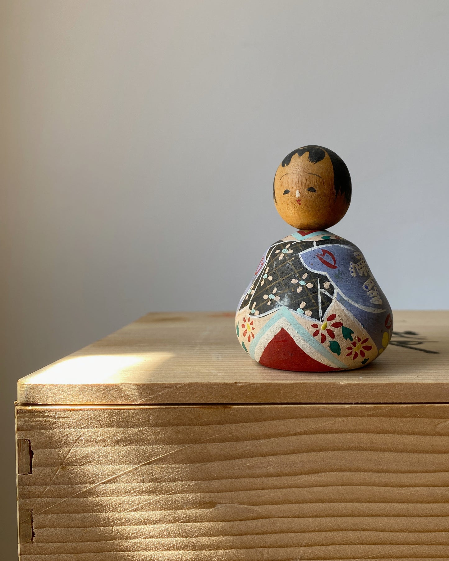 vintage kokeshi doll