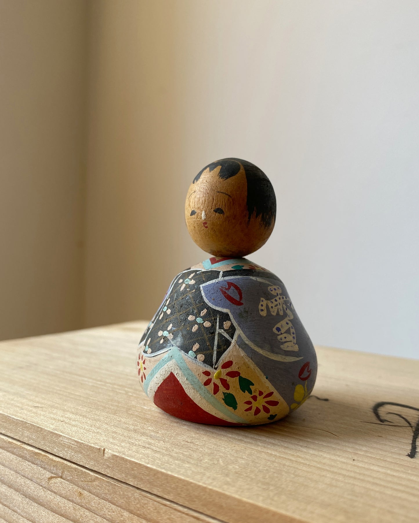 vintage kokeshi doll