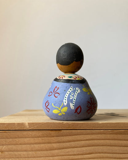 vintage kokeshi doll