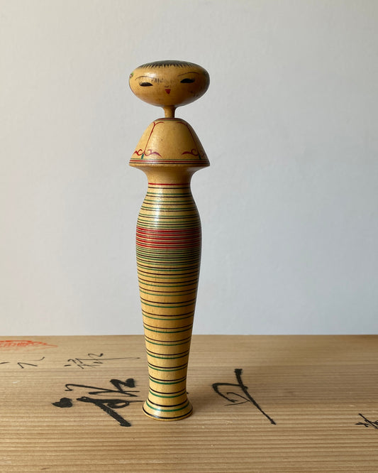 vintage kokeshi doll