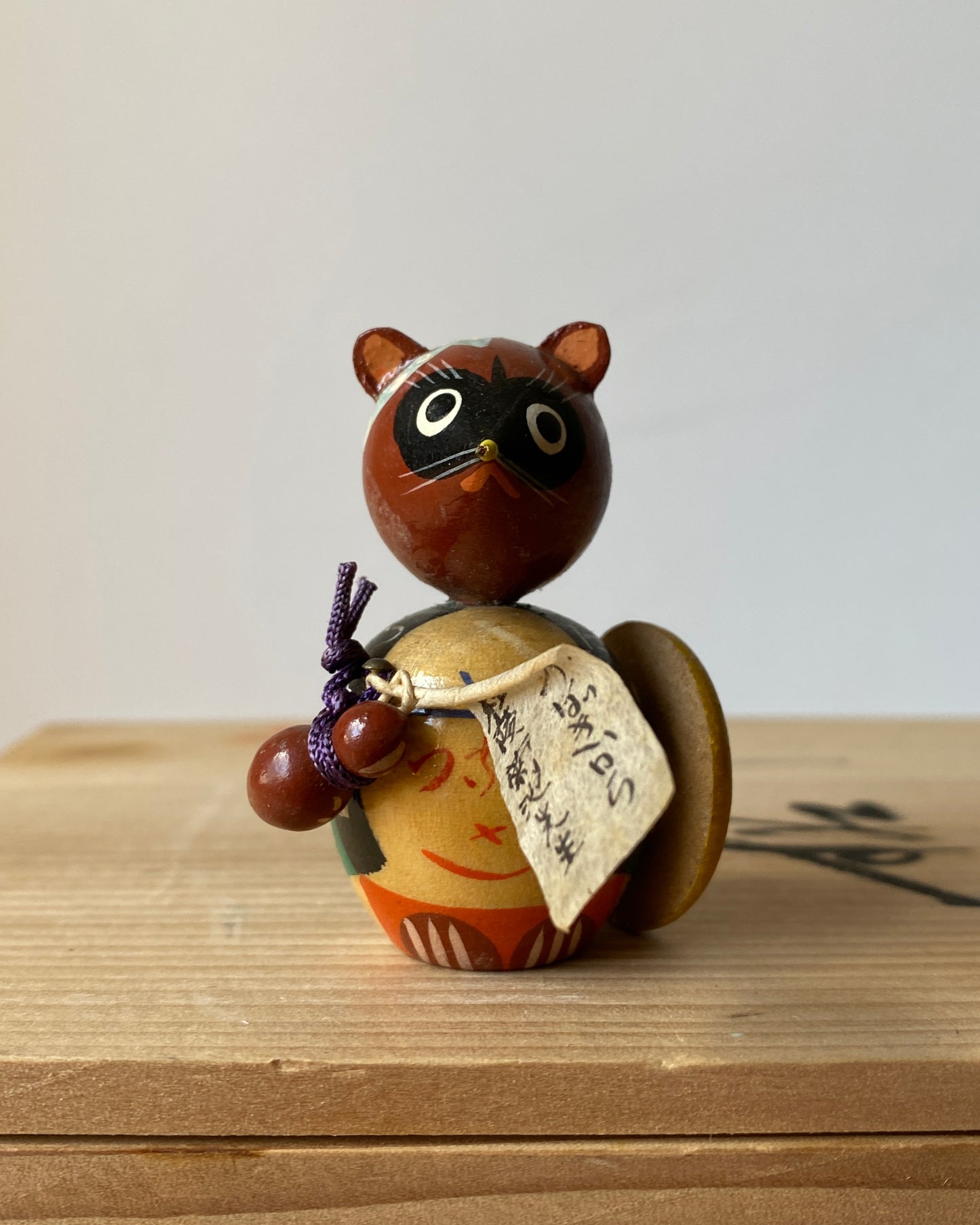 vintage tanuki doll