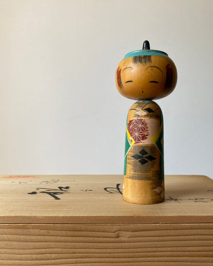 vintage kokeshi doll