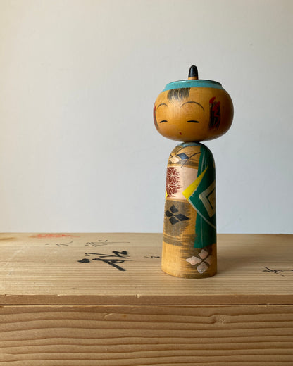 vintage kokeshi doll