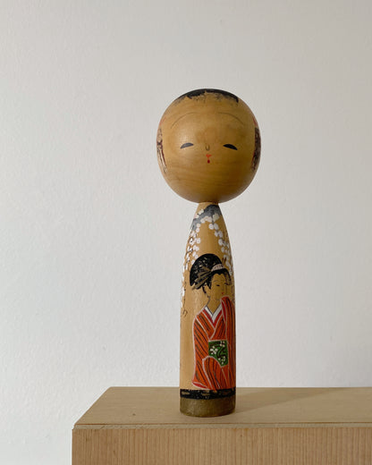 vintage kokeshi doll