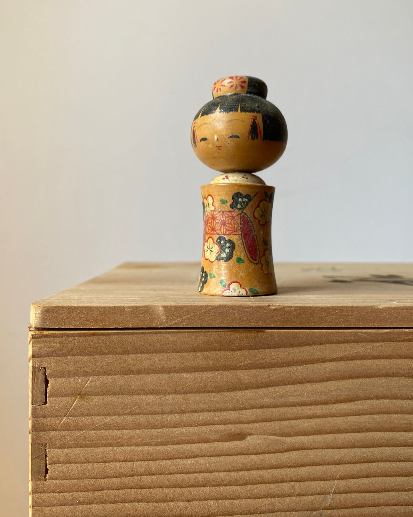 vintage kokeshi doll