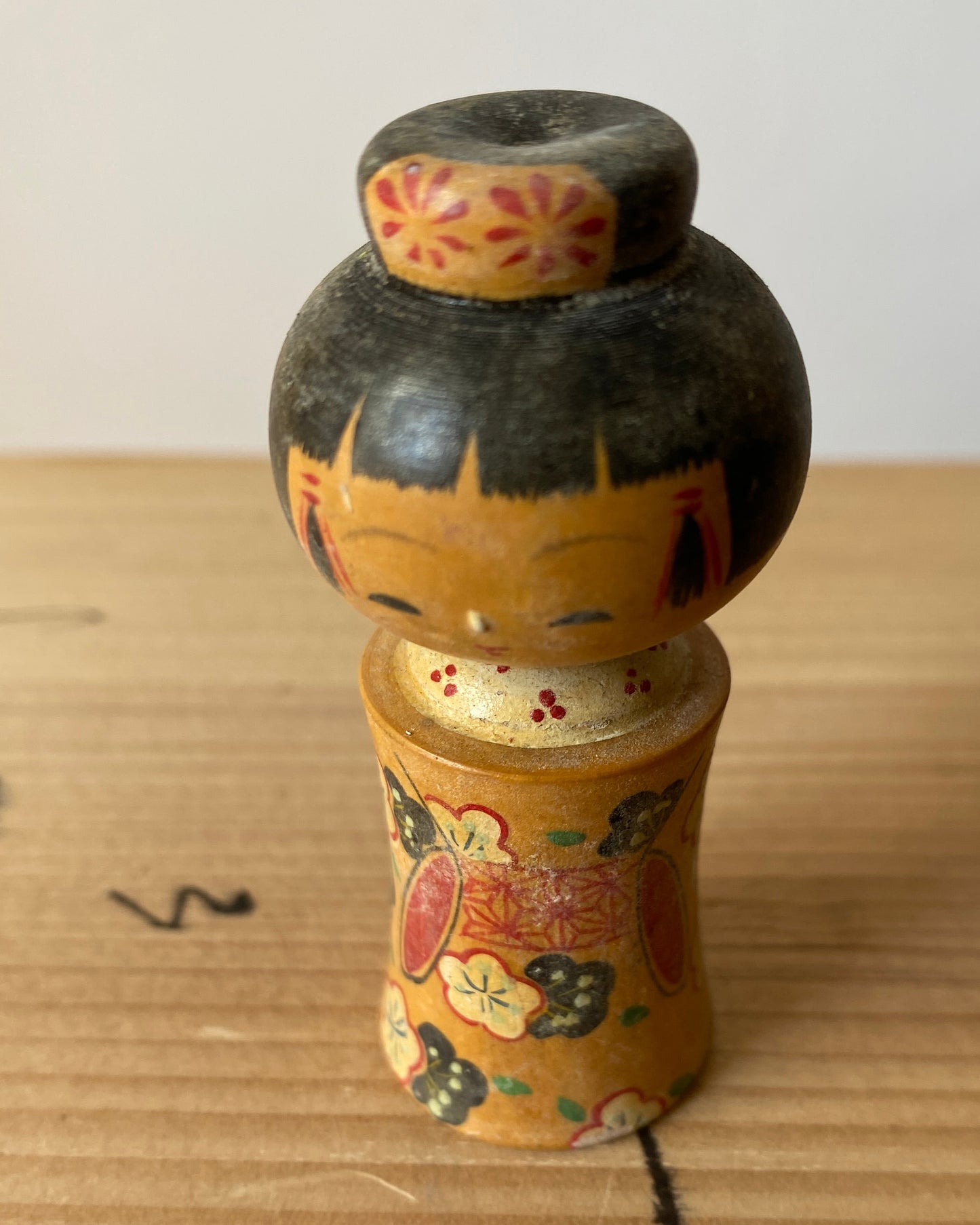 vintage kokeshi doll