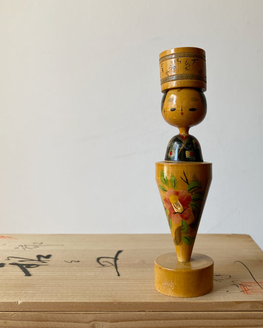 vintage kokeshi doll