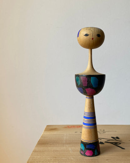 vintage kokeshi doll