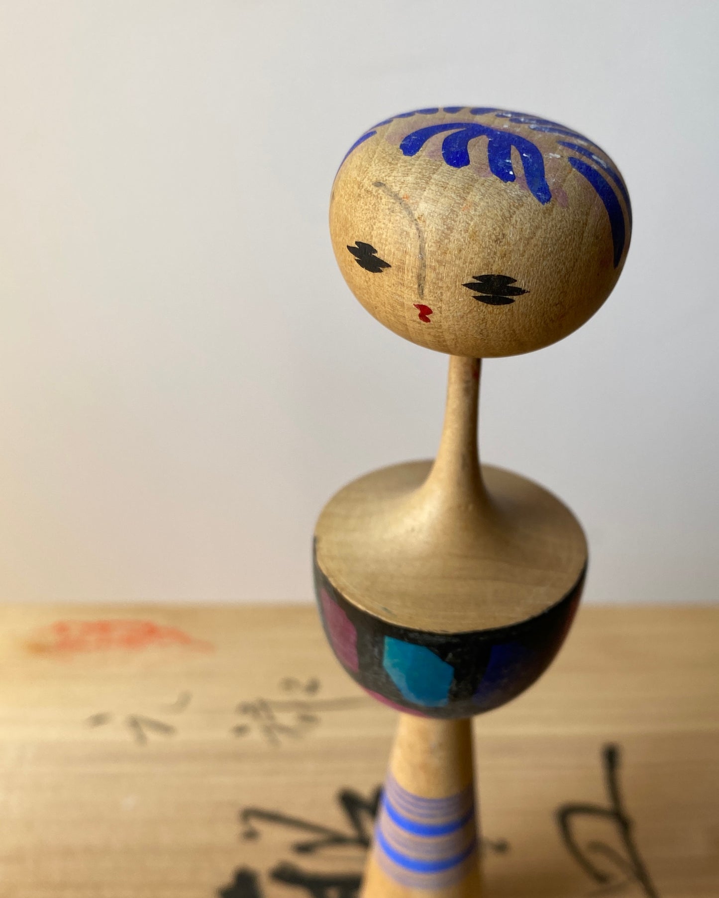 vintage kokeshi doll