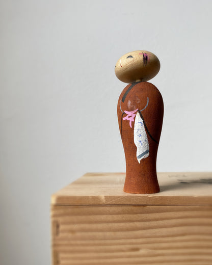 vintage kokeshi doll