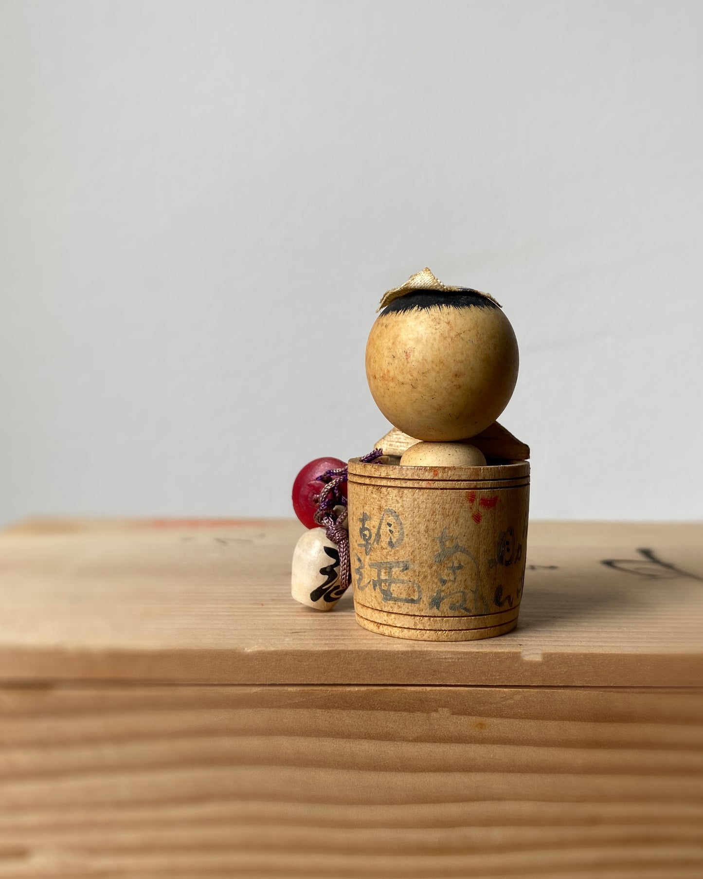 vintage kokeshi doll