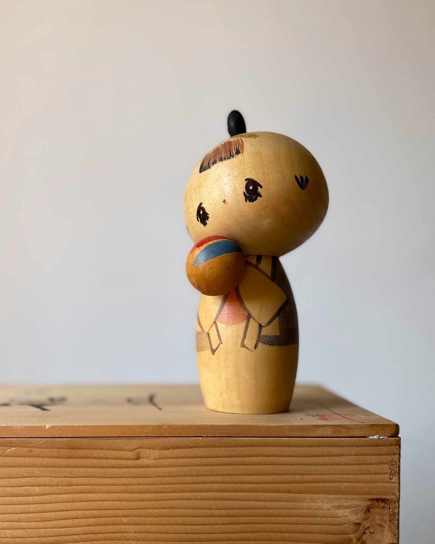 vintage kokeshi doll