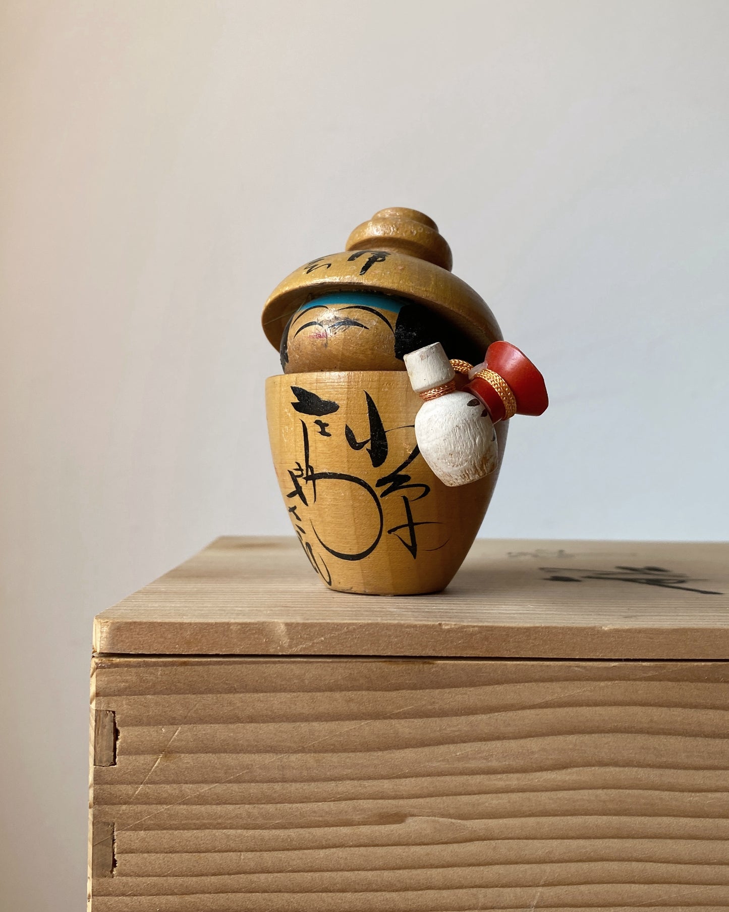 vintage kokeshi doll