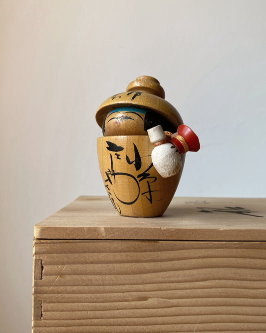 vintage kokeshi doll