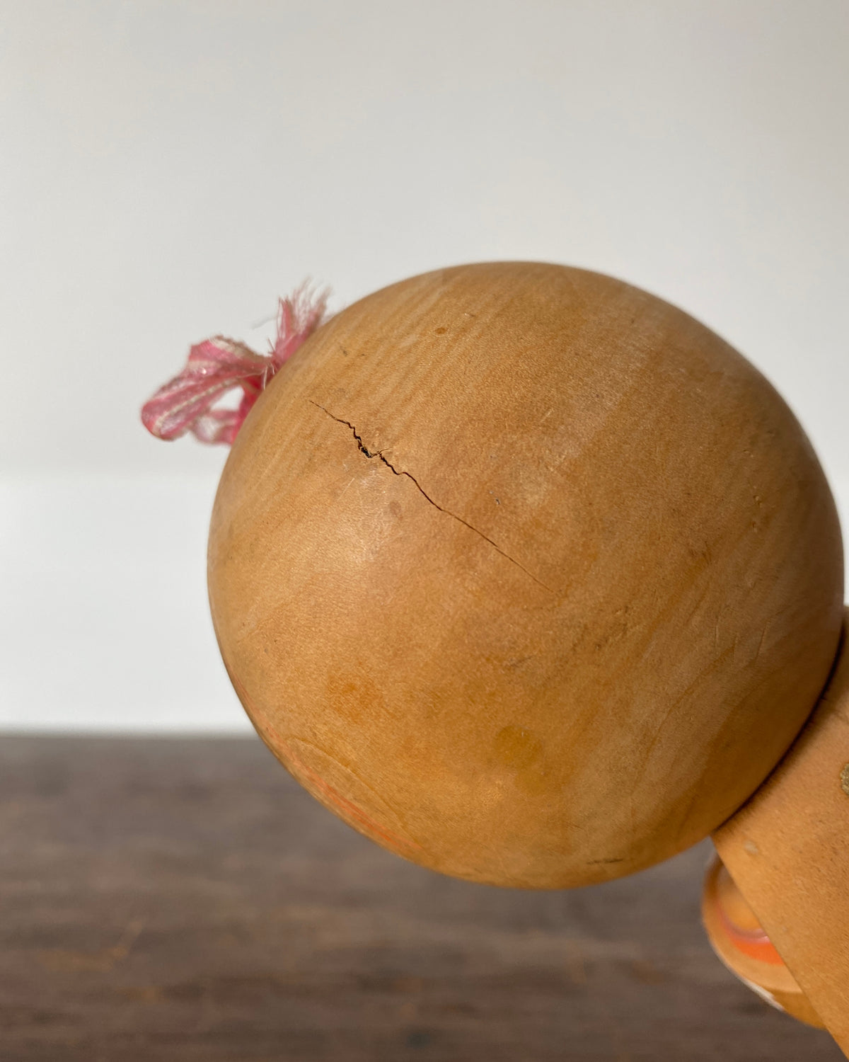 vintage chrysanthemum kokeshi