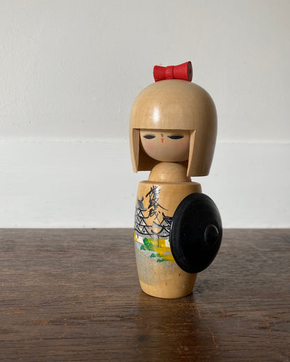 vintage boxed kokeshi