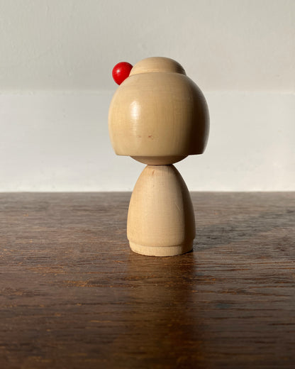 vintage deer scene kokeshi