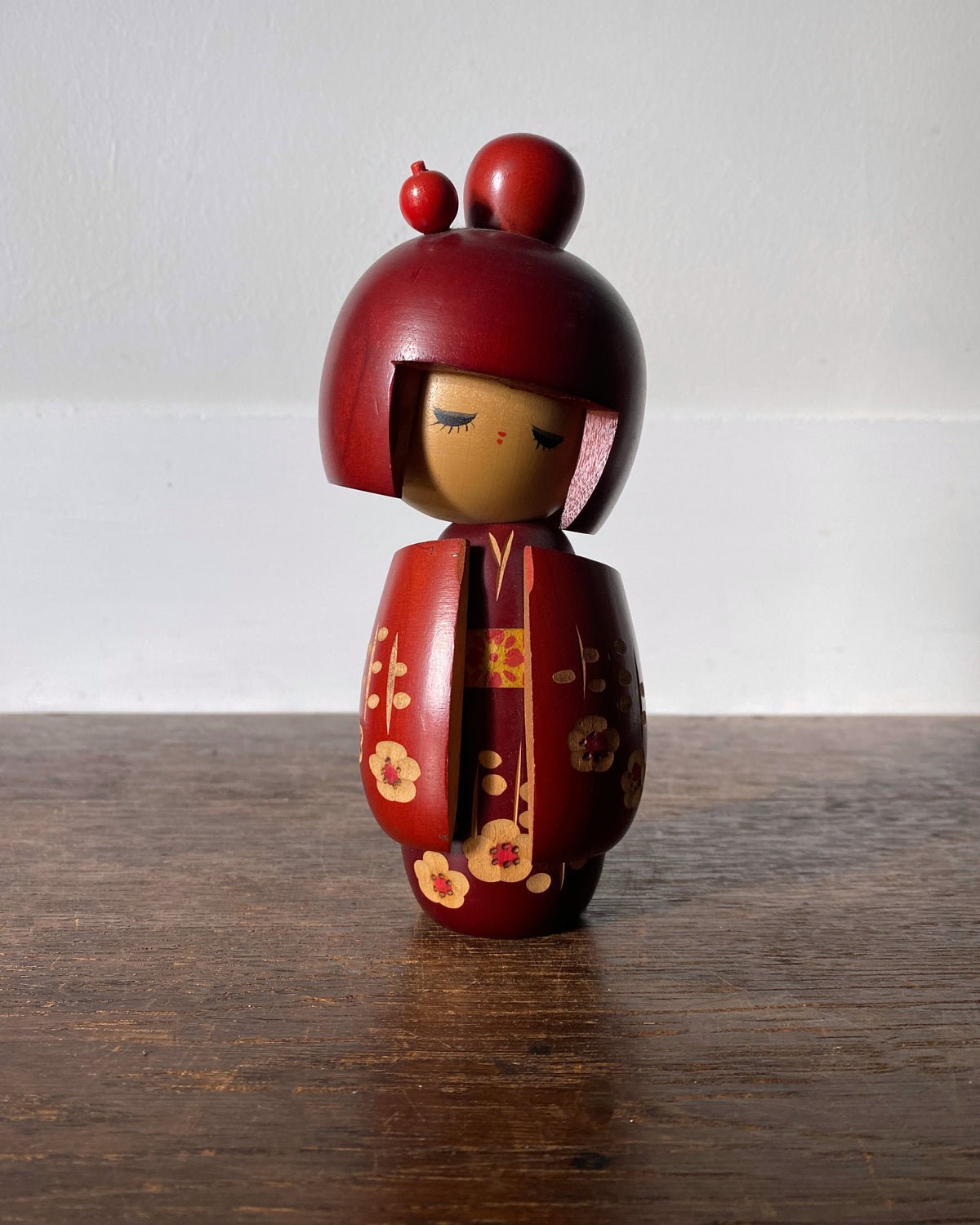 vintage blossom kimono kokeshi