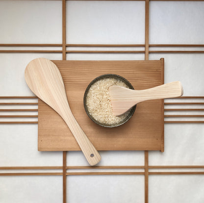 yamacoh co. : cypress wood rice scoop