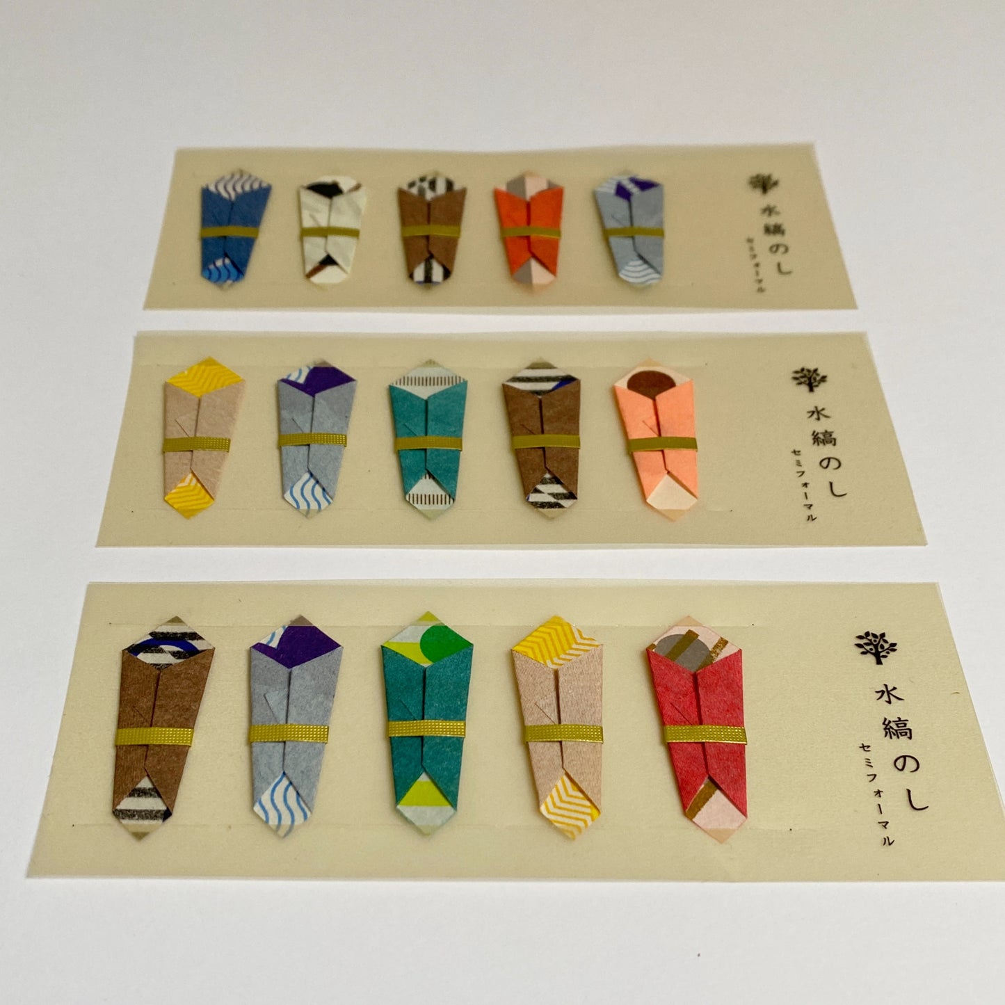nombre : mizushima noshi sticker set semi-formal