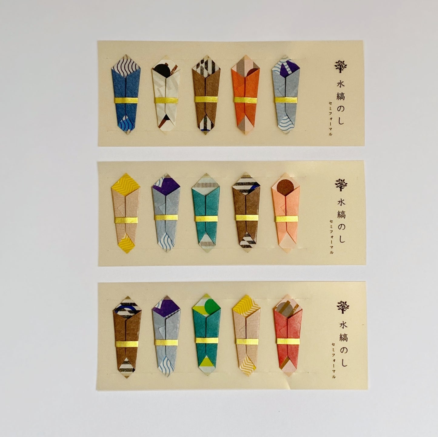 nombre : mizushima noshi sticker set semi-formal