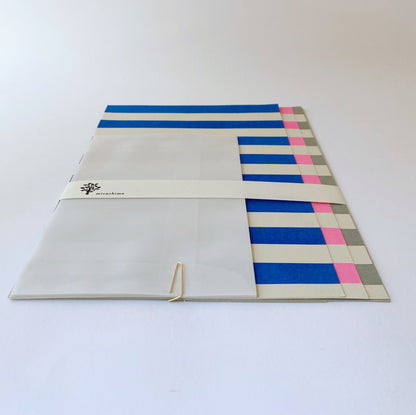 mizushima : stripes letter set