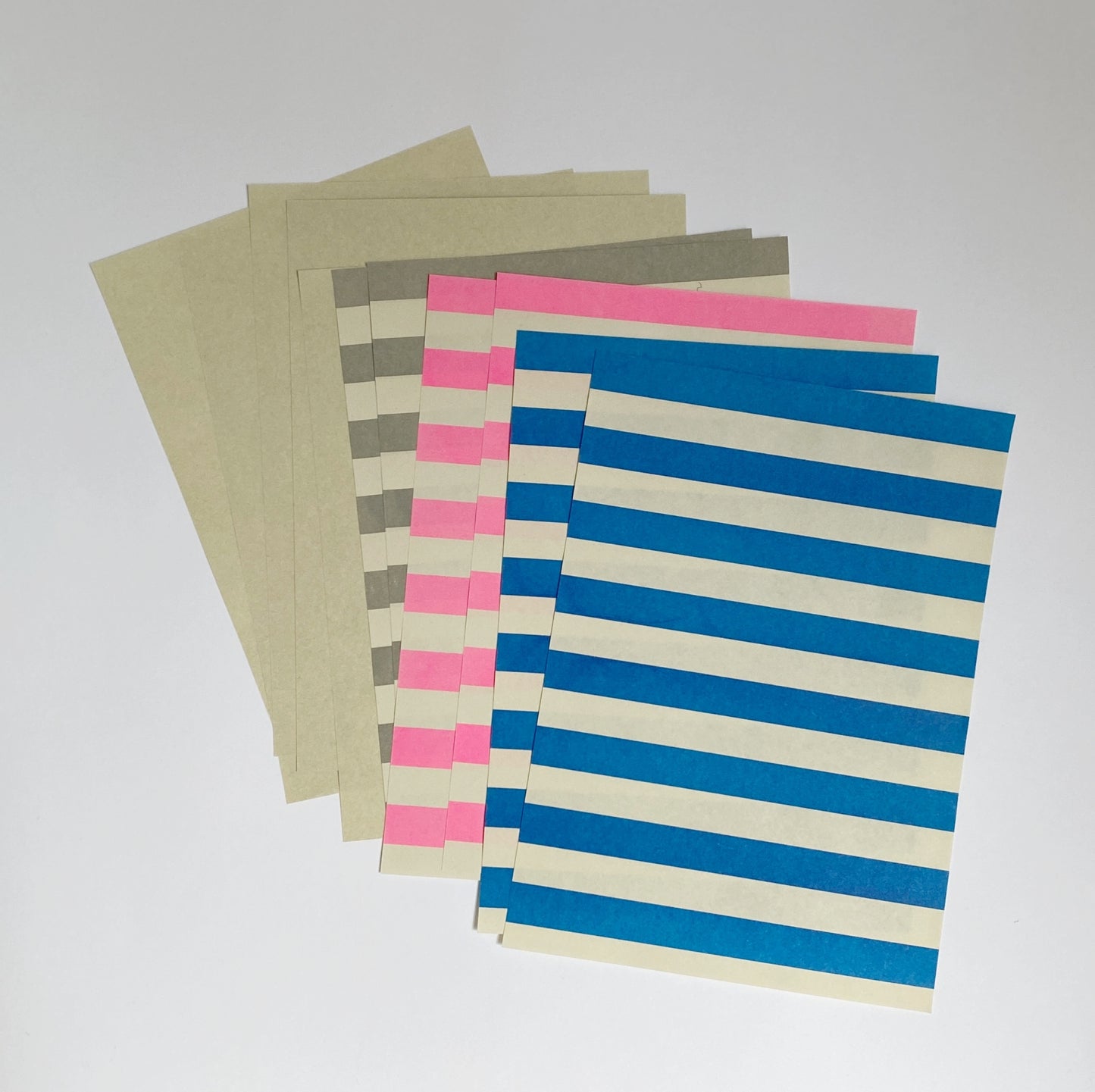 mizushima : stripes letter set