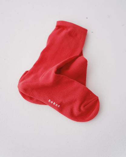 hakne : silk cotton double faced socks