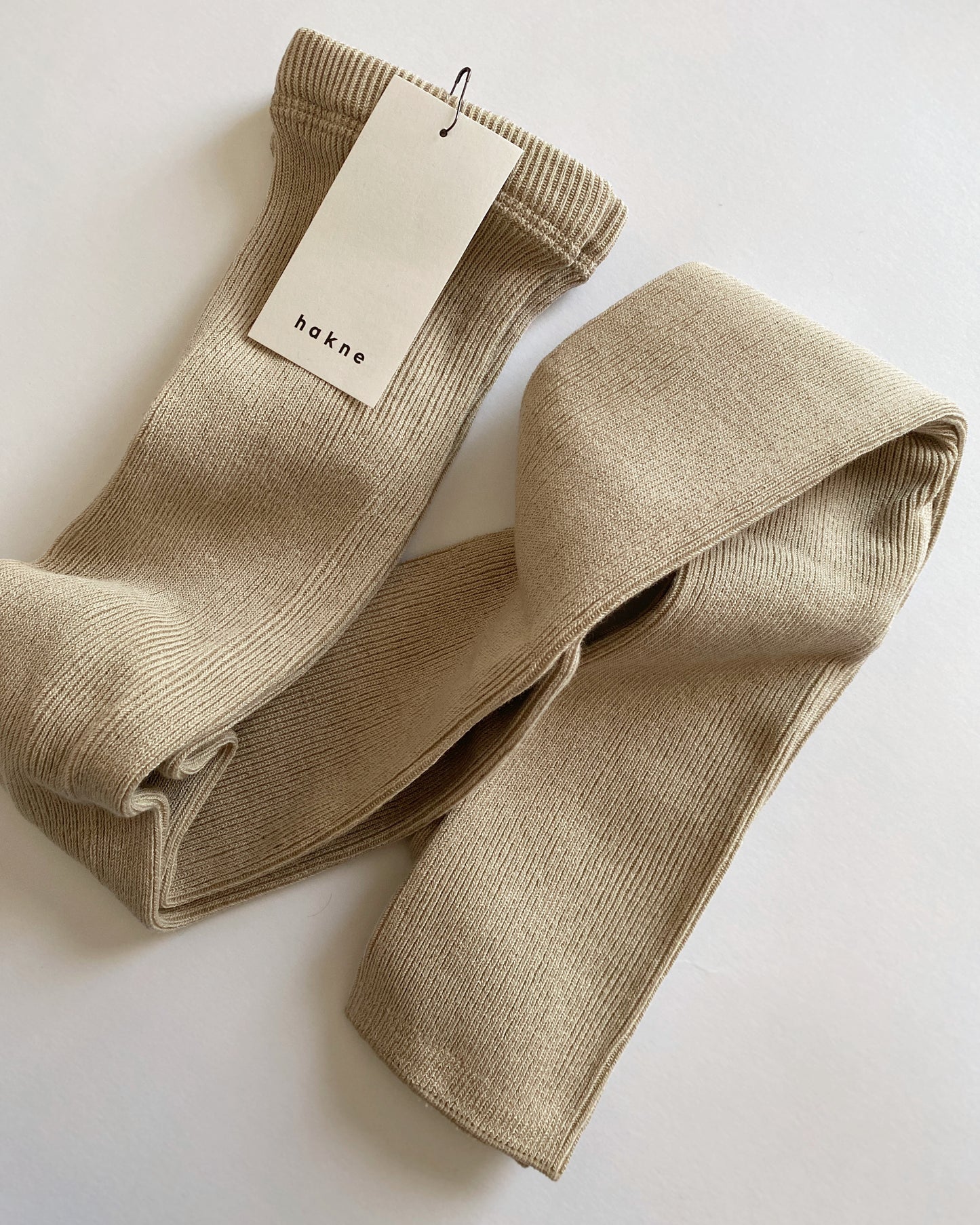 hakne : silk cotton ribbed leggings