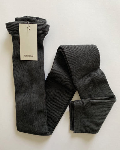 hakne : silk cotton ribbed leggings