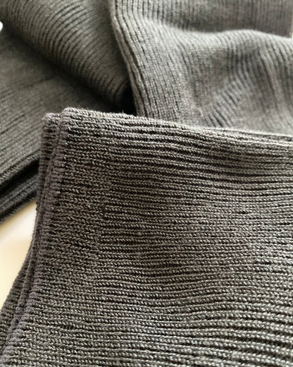 hakne : silk cotton ribbed leggings
