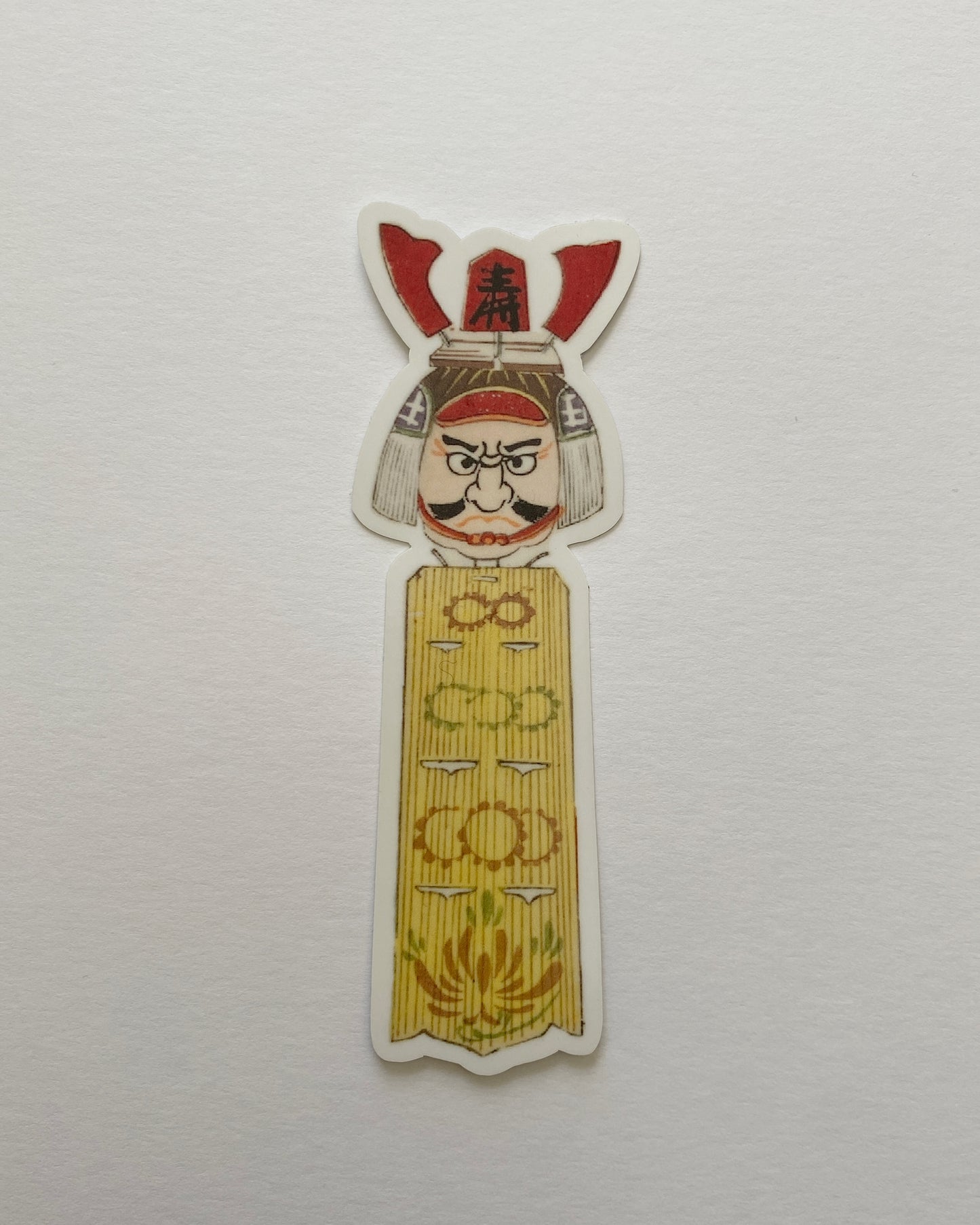 kiku print : vinyl sticker - samurai