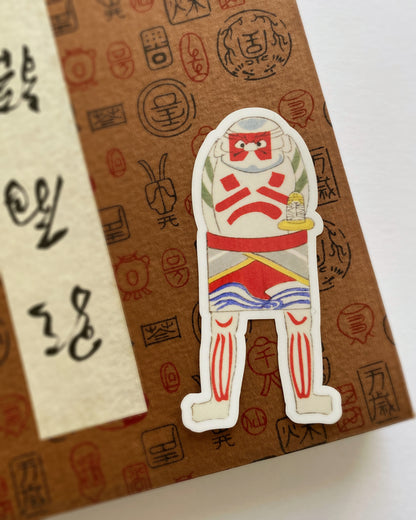 kiku print : vinyl sticker - tomo