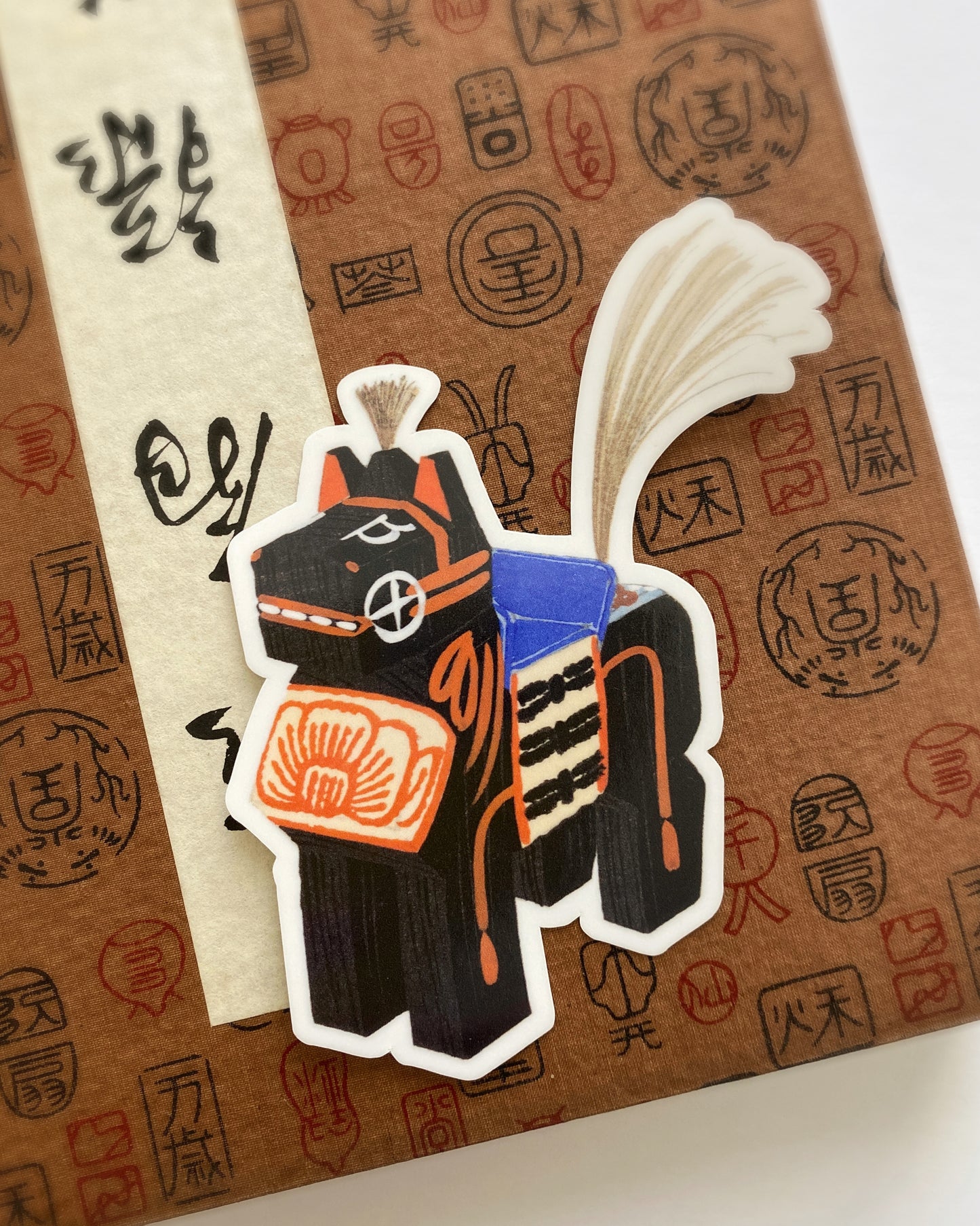kiku print : vinyl sticker - miharu goma