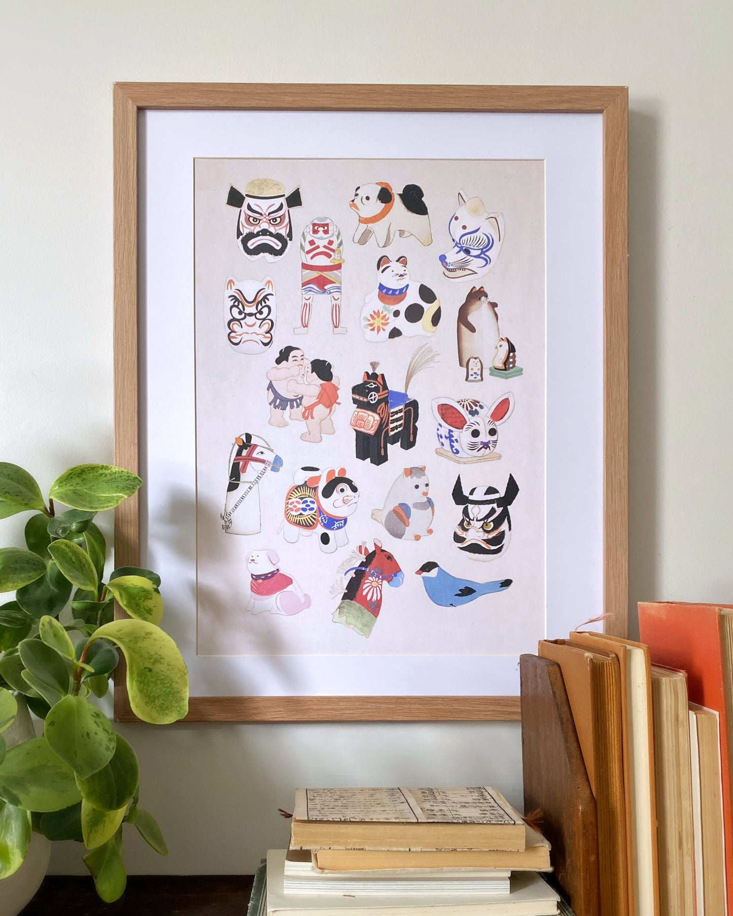 kiku print : A3 print - omocha