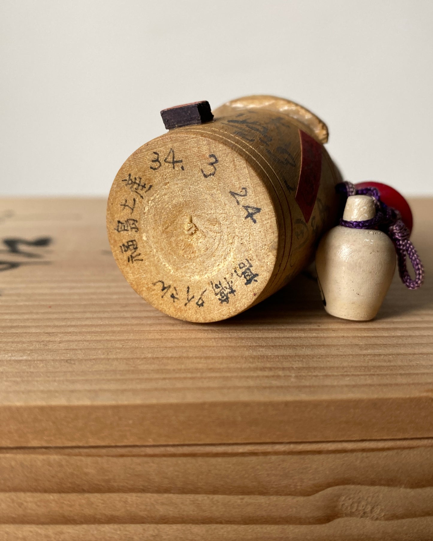 vintage kokeshi doll