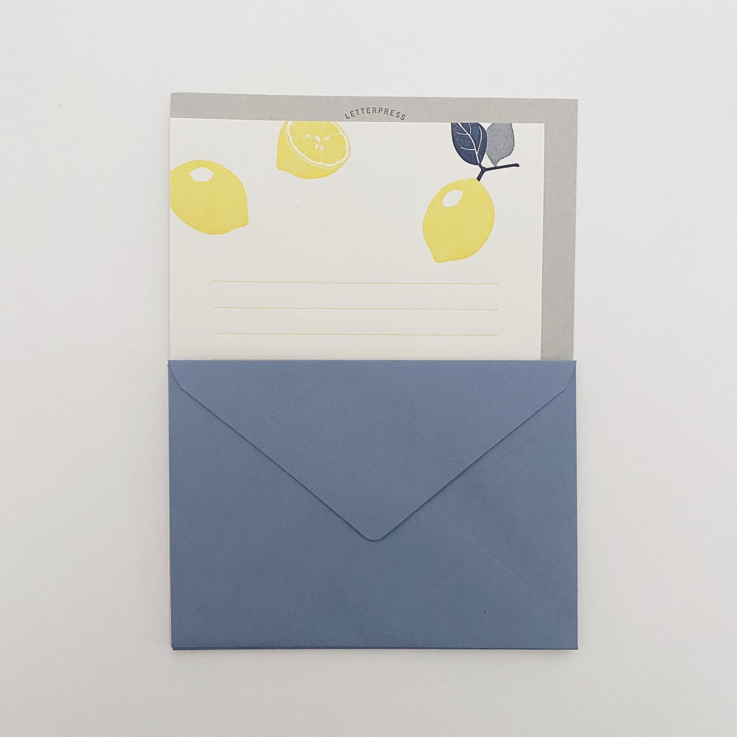 midori : letterpress letter & envelope set