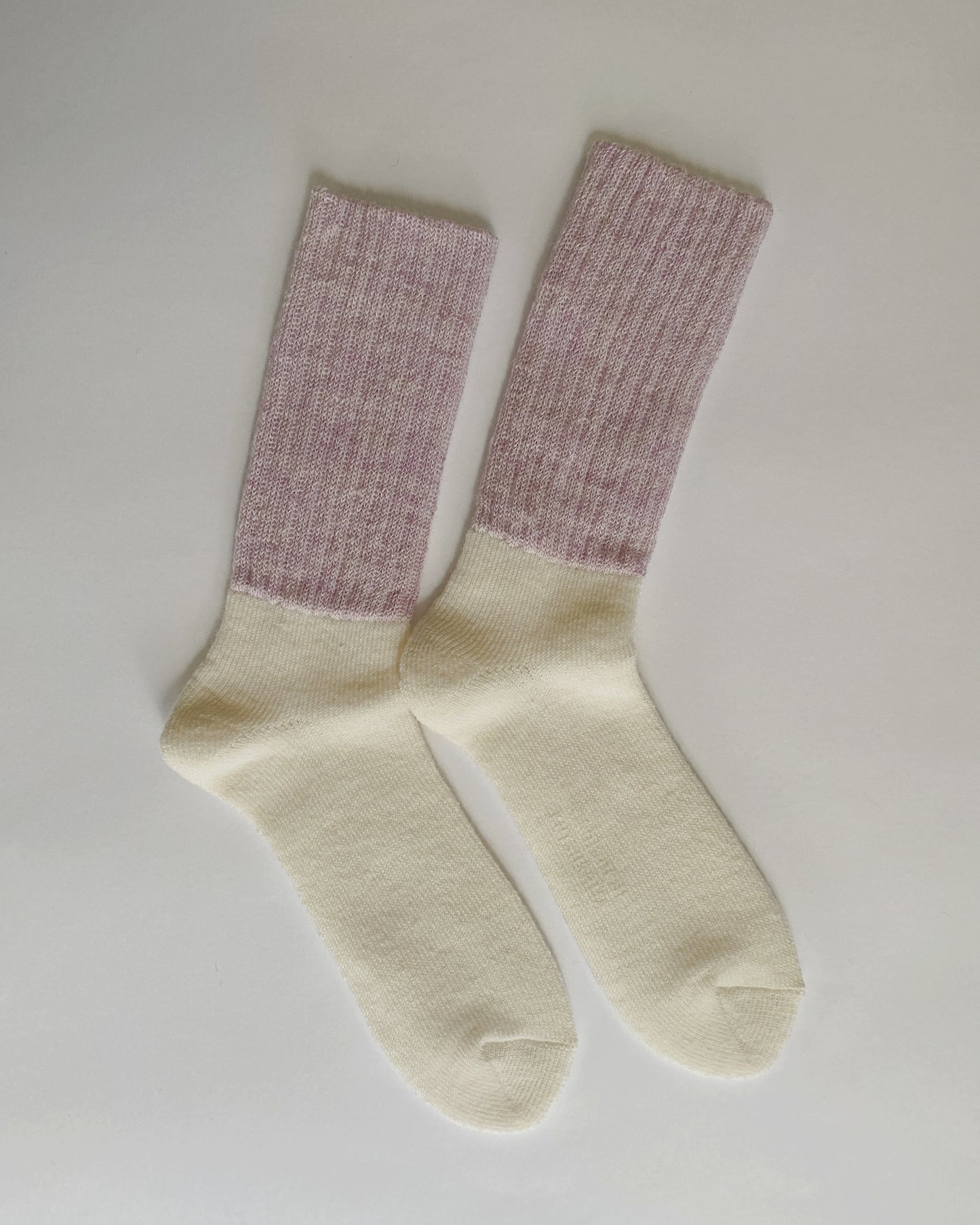 NISHIGUCHI KUTSUSHITA : oslo mohair wool pile sock